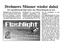 02.02.2013 - Drehnows Männer wieder dabei ! Fastnacht